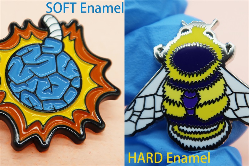 What is Soft Enamel and Hard Enamel?