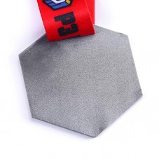 Custom polygon shaped metal soft enamel meda Custom polygon shaped metal soft enamel meda