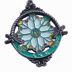 Custom Medal Beautiful Design Customized Flower Soft Enamel Medal