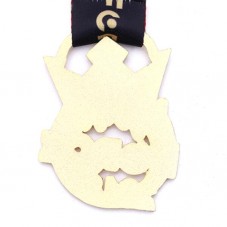 gold glitter enamel dance award medals