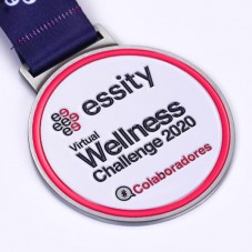 soft enamel challenge sport medal