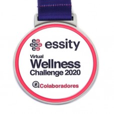 soft enamel challenge sport medal