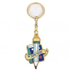 Manufacturer supply cute metal keychains