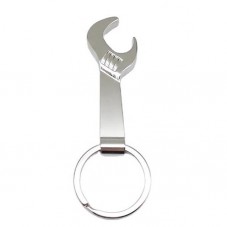 beer spanner wrench keychain