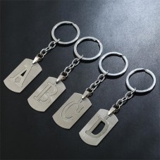 26 logo letter keychain initial  26 logo letter keychain initial