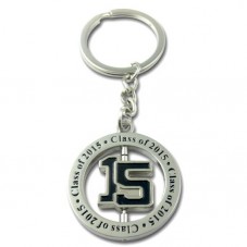 rotate enamel keychain for gift