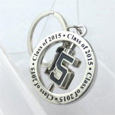 rotate enamel keychain for gift
