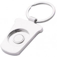 Supermarket Shopping Cart Token Keychain