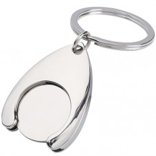 Supermarket Shopping Cart Token Keychain