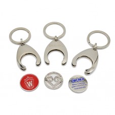 Supermarket Shopping Holder Keychain