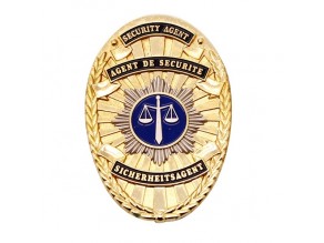 China cheaper price enamel police hard enamel teen rank blank badge