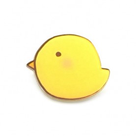 Custom Acrylic Cute Animal Badges With Lapel Pin Plastic Badge Clip