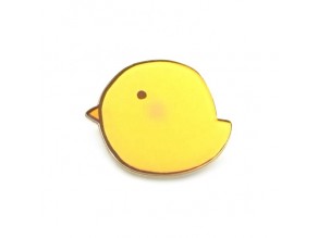 Custom Acrylic Cute Animal Badges With Lapel Pin Plastic Badge Clip