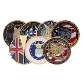 Cheap Metal Custom Factory Production Brass trump 2020 Souvenir challenge coins