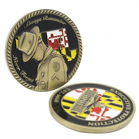 Zhongshan Supplier Professional Bulk Souvenir Australia Challenge Coin