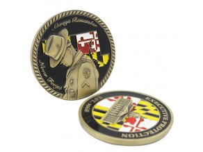 Zhongshan Supplier Professional Bulk Souvenir Australia Challenge Coin