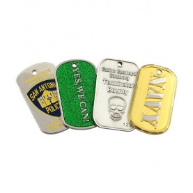 Bulk Cheap Customized Aluminum Dog ID Tags with Custom Design