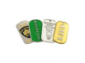 Bulk Cheap Customized Aluminum Dog ID Tags with Custom Design