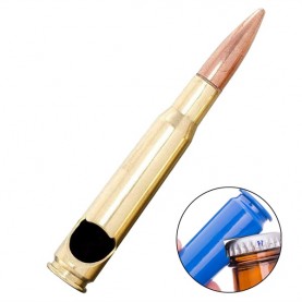 Custom China Factory Sublimation Beer Speed Metal Bullet Bottle Opener