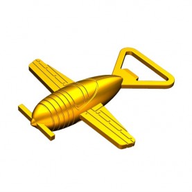 Custom Fashion Gifts Unique Shapes slipper Airplane Metal Bottle Opener