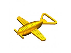 Custom Fashion Gifts Unique Shapes slipper Airplane Metal Bottle Opener