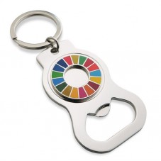Custom SDGs Bottle Opener Keychain