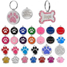 Custom shape epoxy dog ID tag
