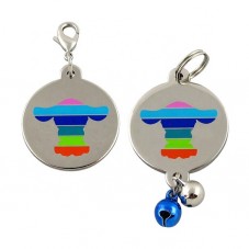 Customized Dog ID Tags with Bell Customized Dog ID Tags with Bell