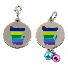 Customized Dog ID Tags with Bell Customized Dog ID Tags with Bell