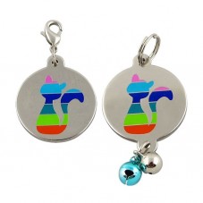 Customized Dog ID Tags with Bell Customized Dog ID Tags with Bell