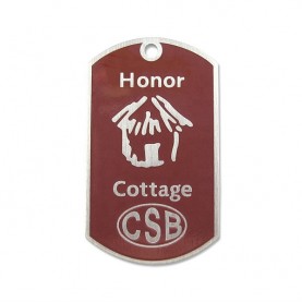 Etched Honor Stainless Steel Metal Customized Dog Tags for Sale
