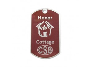 Etched Honor Stainless Steel Metal Customized Dog Tags for Sale Etched Honor Stainless Steel Metal Customized Dog Tags for Sale