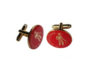 High Quality Wholesale Custom logo Zinc Alloy Cufflink And Tie Clip Set
