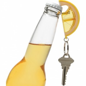 Lime Wedge Bottle Opener Keychain Lime Slice Key Chain Bottle Opener