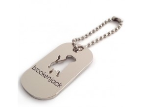 Popular Metal Stainless Blank Military Dog Unique Name Tags