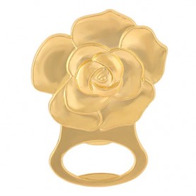 Wholesale Cheap Beautiful Design Logo Customized Shape Rose Bottle Opener