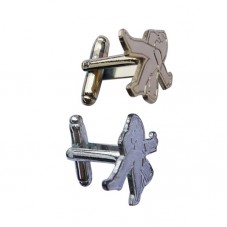 Zinc Alloy Cufflink And Tie Clip Set