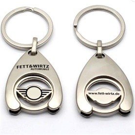 Coin Holder Keychain