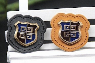 Embossed Leather Badge Embossed Leather Badge