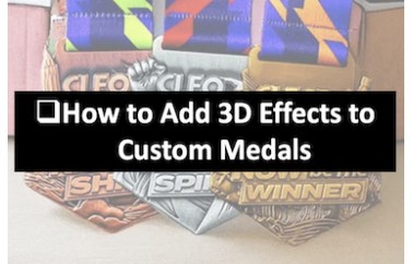 How to Add 3D Effects to Custom Medals