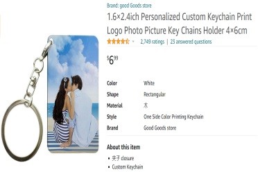 How to Print a Photo On A Customized Keychain?