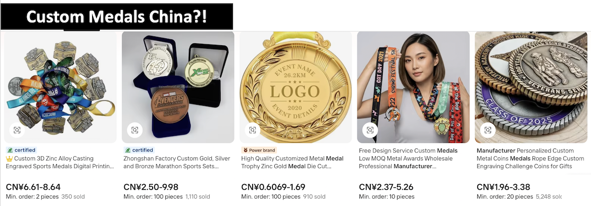 Custom Medals China