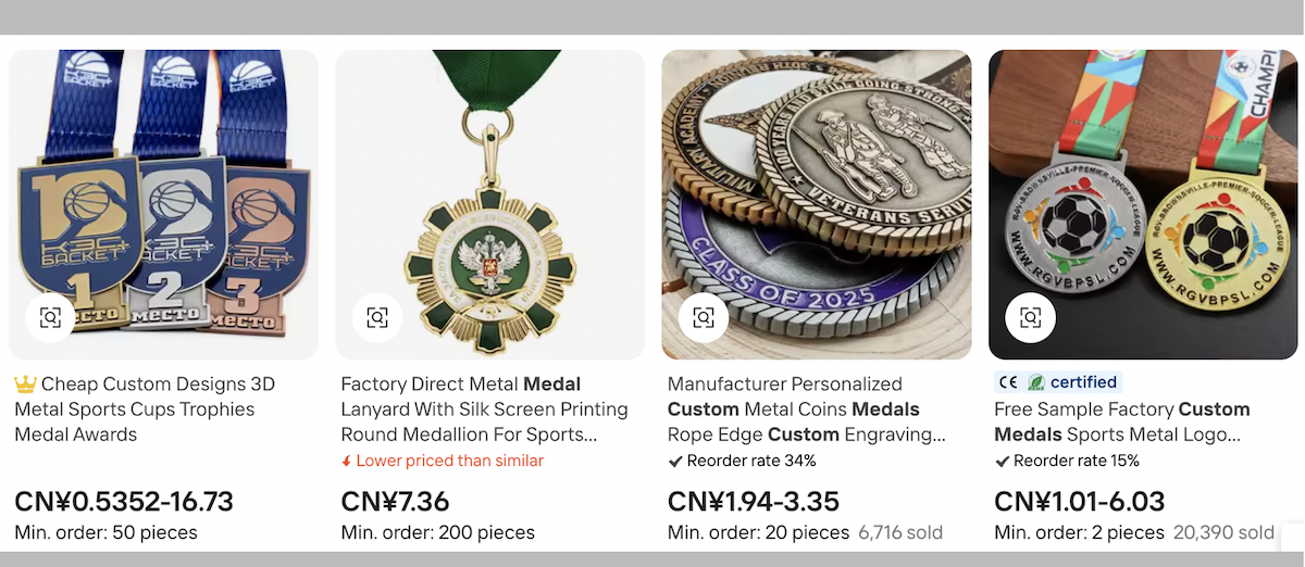 Custom Medals
