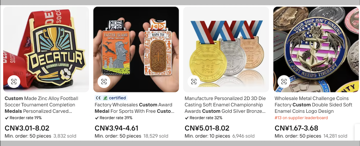 Custom Medals