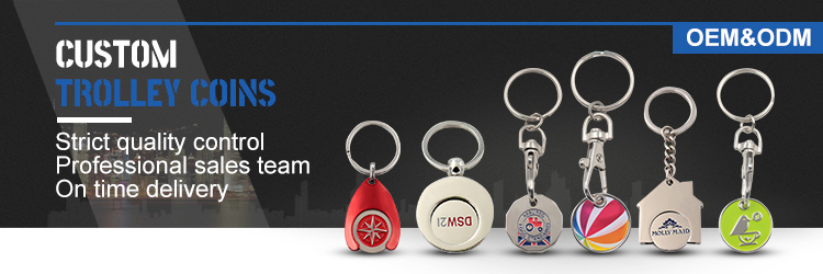 OEM Trolley Coin Keychain