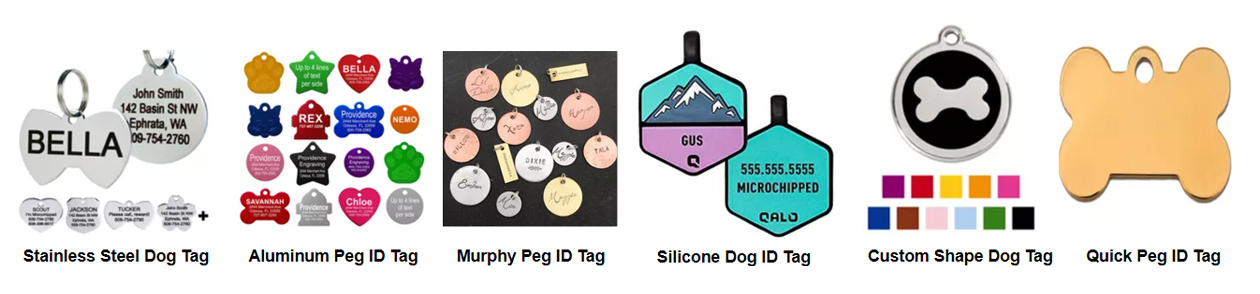 Types of Personalized Dog Tag